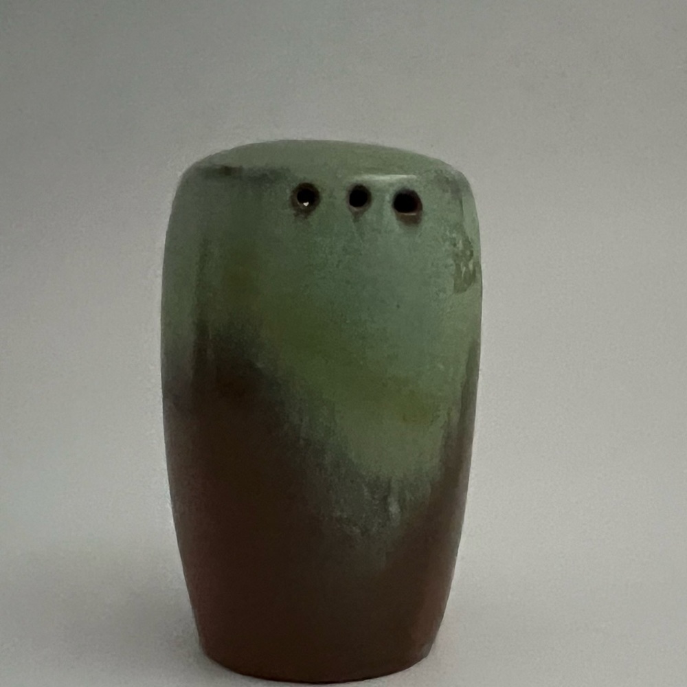 Frankoma Pottery Plainsman Single Pepper Shaker Prairie Green Glaze